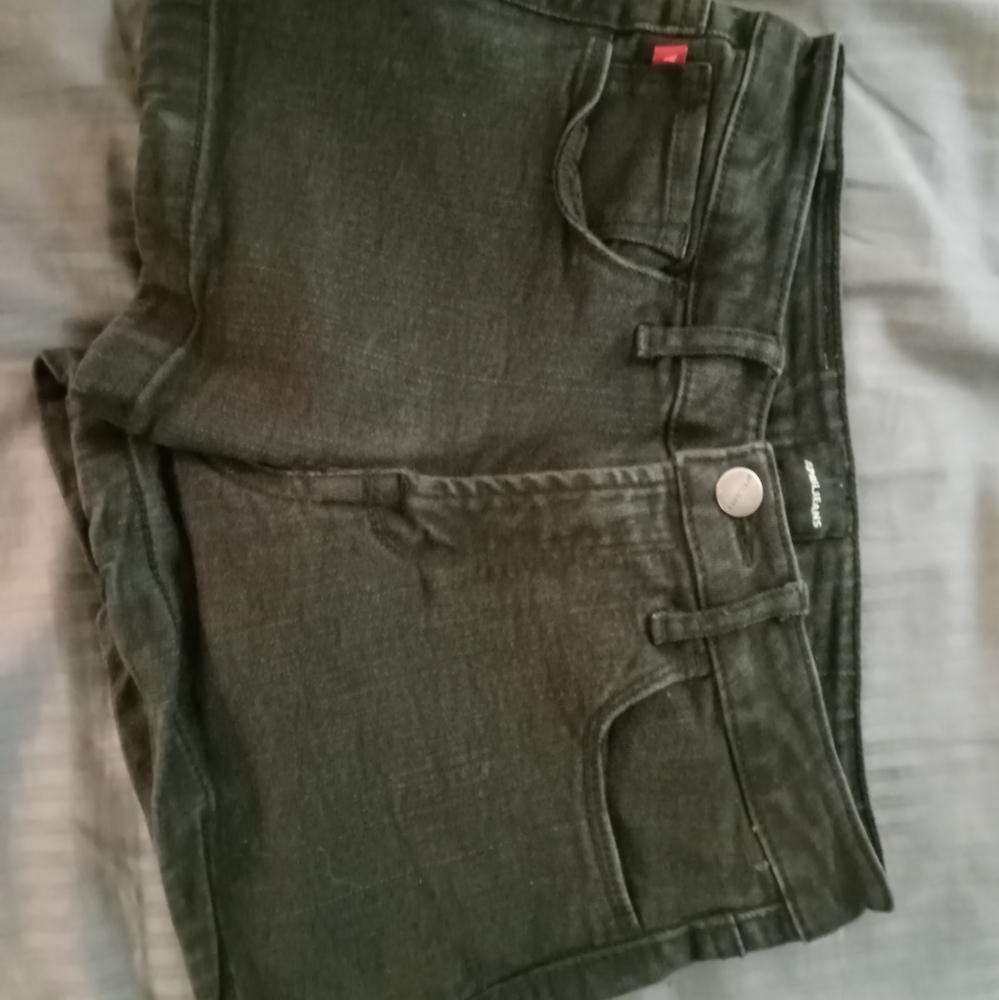 Black Jean Shorts size small